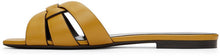 Saint Laurent Yellow Tribute Sandals