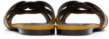 Saint Laurent Yellow Tribute Sandals