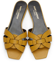 Saint Laurent Yellow Tribute Sandals