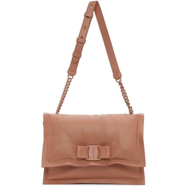 Salvatore Ferragamo Pink Small Viva Bow Bag