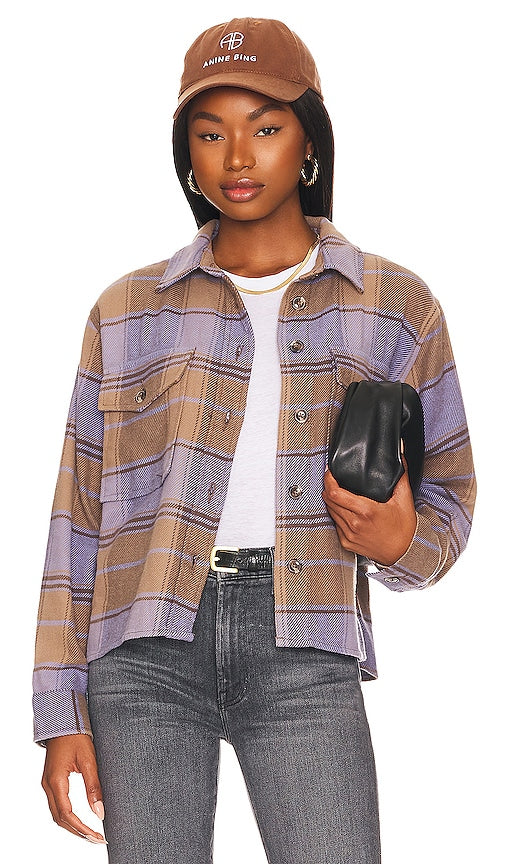 Sanctuary Starstruck Shacket in Lavender Sanctuaire Starstruck Shacket en lavande 薰衣草中的圣所星际舞会
