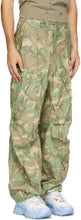 Sankuanz Green Camo Military Cargo Pants