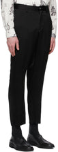 Sasquatchfabrix. Black Siwa Slim Silhouette Trousers