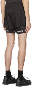 Satisfy Black Short Distance 8 Inches Shorts