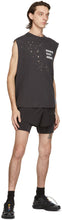Satisfy Black Short Distance 8 Inches Shorts