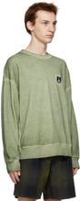 Saturdays NYC Green Washed Ari Peace Sweatshirt