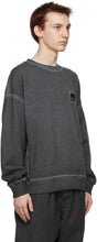 Saturdays NYC Grey Washed Ari Peace Sweatshirt
