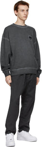 Saturdays NYC Grey Washed Ari Peace Sweatshirt
