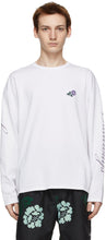 Saturdays NYC White Rose Long Sleeve T-Shirt - T-shirt à manches longues de rose blanche de NYC samedi - 토요일 NYC 화이트 로즈 긴 소매 티셔츠