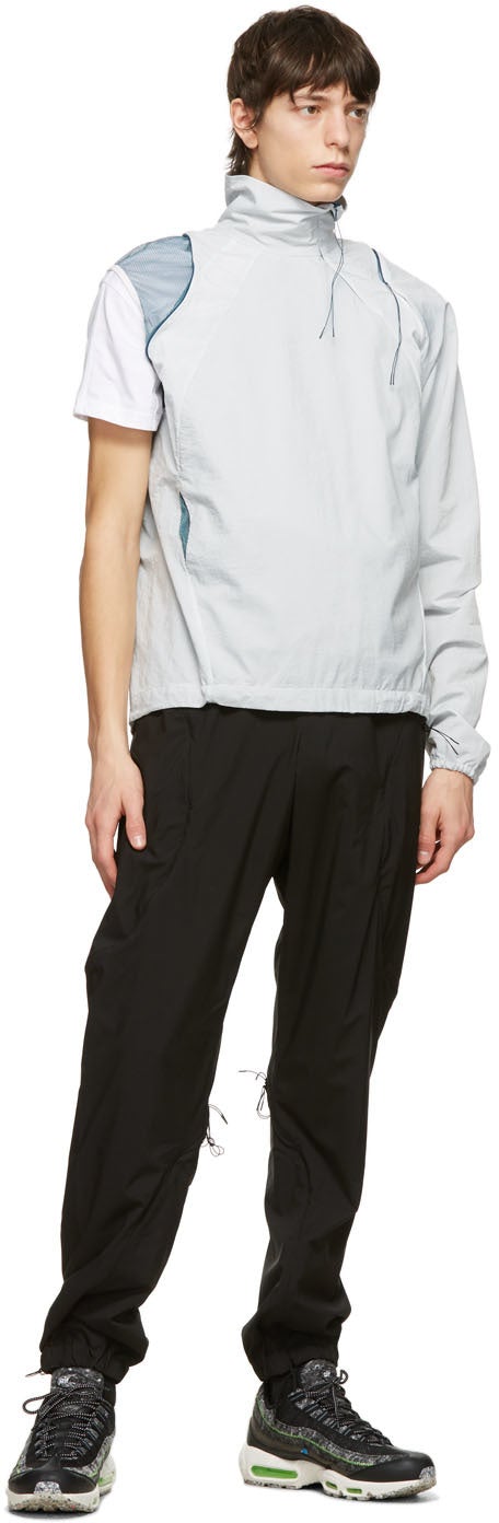 Saul Nash Black Hybrid Ventilation Lounge Pants