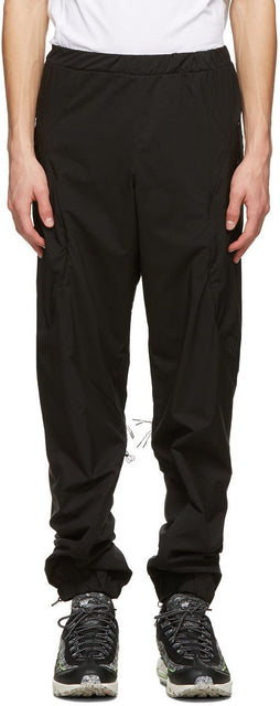 Saul Nash Black Hybrid Ventilation Lounge Pants - Pantalon salon de ventilation hybride noir Nash Saul Nash - Saul Nash Black Hybrid 환기 라운지 바지