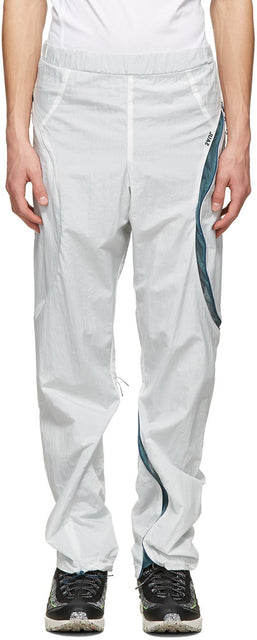 Saul Nash White Hybrid Ventilation Lounge Pants - Pantalon de ventilation de ventilation hybride blanche de Saul Nash - Saul Nash 화이트 하이브리드 환기 라운지 바지