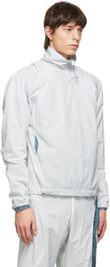 Saul Nash White Shape Shifter Pullover Sweatshirt