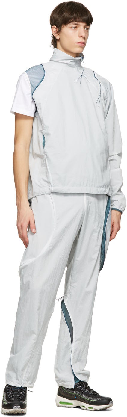 Saul Nash White Shape Shifter Pullover Sweatshirt