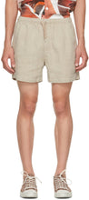 Schnayderman's Beige Linen Shorts - Short de lin beige de Schnayderman - Schnayderman의 베이지 색 린넨 반바지