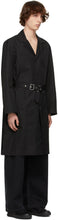 Schnayderman's Black Belted Trench Coat