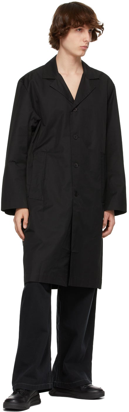 Schnayderman's Black Belted Trench Coat
