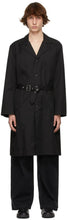Schnayderman's Black Belted Trench Coat - Trench-coat de Schnayderman - Schnayderman의 검은 벨트 트렌치 코트