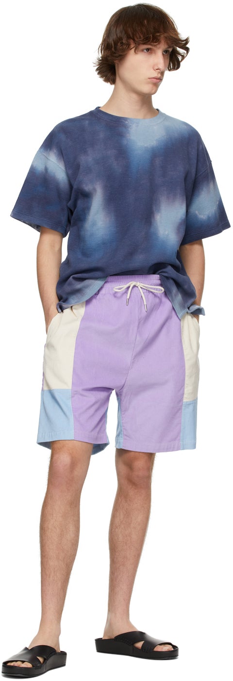 Schnayderman's Blue Tie-Dye T-Shirt