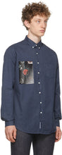 Schnayderman's SSENSE Exclusive Blue Paul Mpagi Sepuya Graphic Overshirt