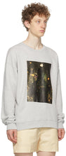 Schnayderman's SSENSE Exclusive Grey Paul Mpagi Sepuya Edition Boxy Meadow Portrait Sweatshirt