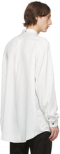 Schnayderman's White Oversized Solid Shirt