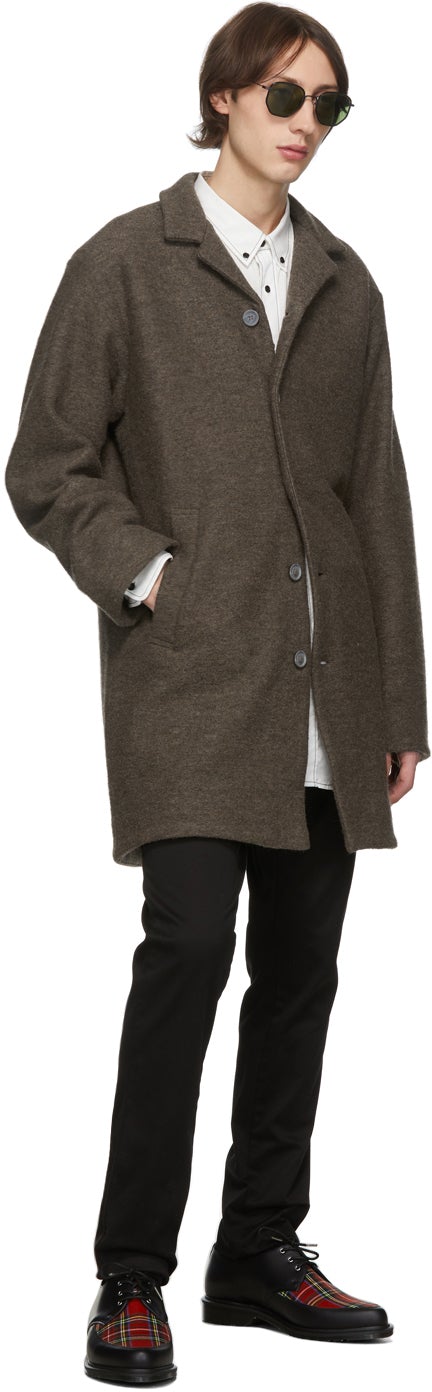 Schnayderman's White Oversized Solid Shirt