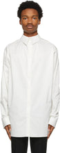 Sean Suen White Backwards Shirt - Chemise à dos blanc Sean Suen - 숀 Suen 흰색 뒤로 셔츠