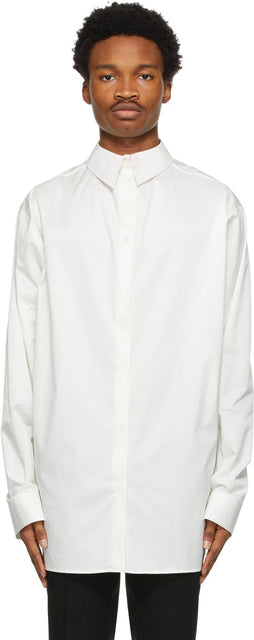 Sean Suen White Backwards Shirt - Chemise à dos blanc Sean Suen - 숀 Suen 흰색 뒤로 셔츠
