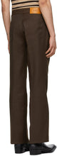 Second/Layer Brown Valluco Flare Trousers