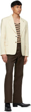 Second/Layer Brown Valluco Flare Trousers