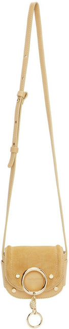 See by ChloÃ© Beige Mini Mara Bag - Voir Par ChloÃ © Beige Mini Mara Sac - ChloÃ © 베이지 미니 마라 백으로 보아라