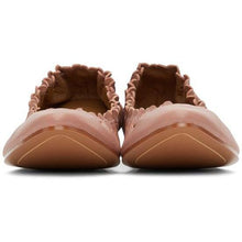 See by ChloÃ© Pink Leather Jane Ballerina Flats