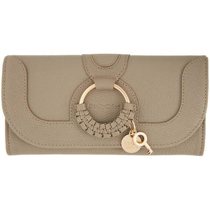 See by ChloÃ© Taupe Hana Long Wallet