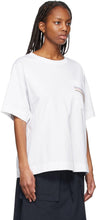 See by ChloÃ© White Rainbow Pocket T-Shirt