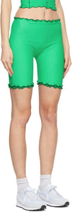 Sherris Green Seamless Tight Shorts