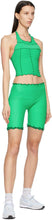 Sherris Green Seamless Tight Shorts