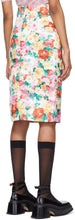 Shushu/Tong Multicolor Belt Pencil Skirt