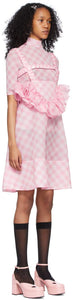Shushu/Tong Pink Belt Miniskirt