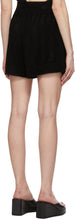 Simon Miller Black Terrycloth Melia Shorts