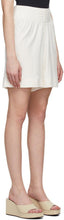 Simon Miller White Terrycloth Melia Shorts