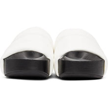 Simon Miller White Vegan Leather Dip Slides