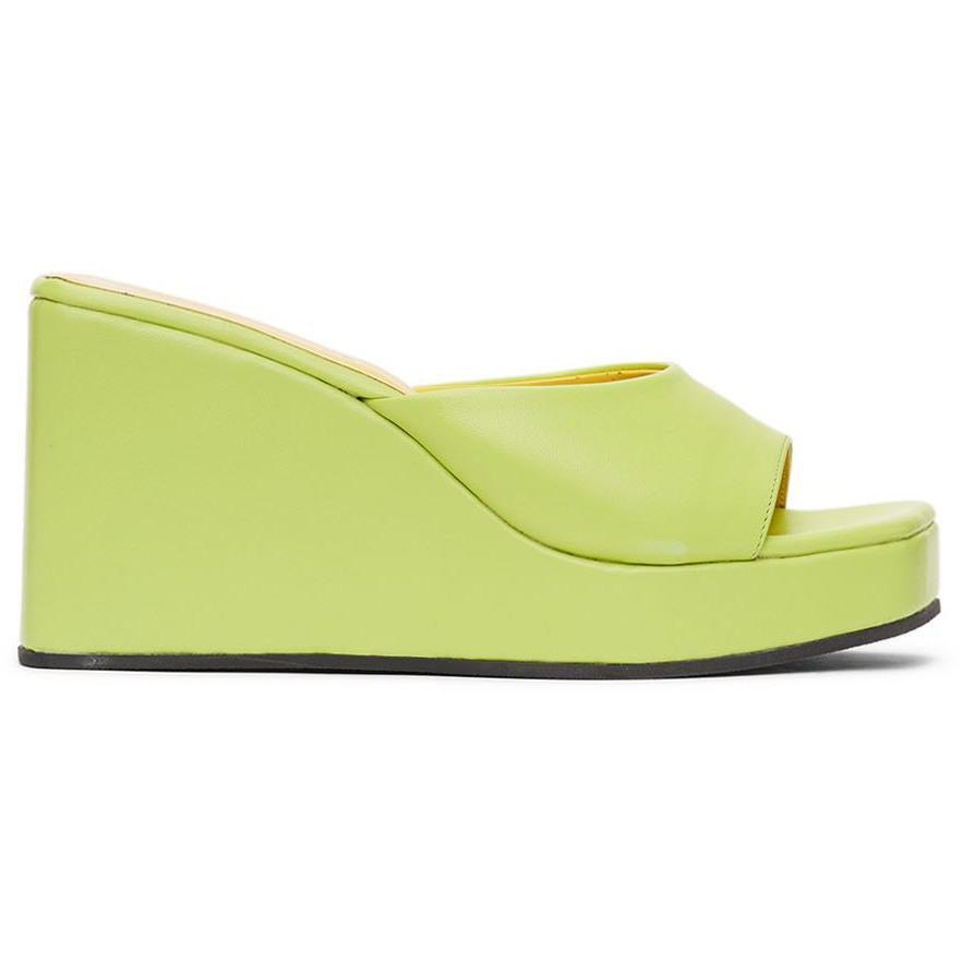 Simon Miller Yellow Level Wedge Sandals – BlackSkinny