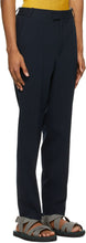 Situationist Navy Wool Classic Trousers