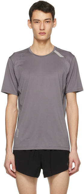 Soar Running Grey Tech-T 2.5 T-Shirt - SOAR SOARD-T-shirt gris Tech-T 2.5 - 달리기 회색 Tech-T 2.5 티셔츠