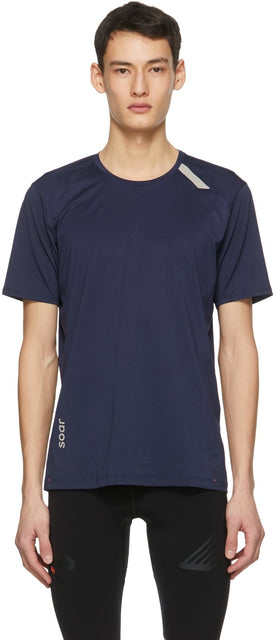 Soar Running Indigo Tech-T 2.5 T-Shirt - SOAR SOARD INDIGO TECH-T 2.5 T-shirt - 인디고 Tech-T 2.5 티셔츠를 달리기