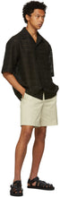 Solid Homme Beige Cotton Basic Shorts
