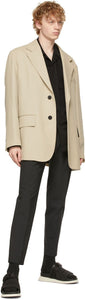 Solid Homme Grey Wool Basic Trousers