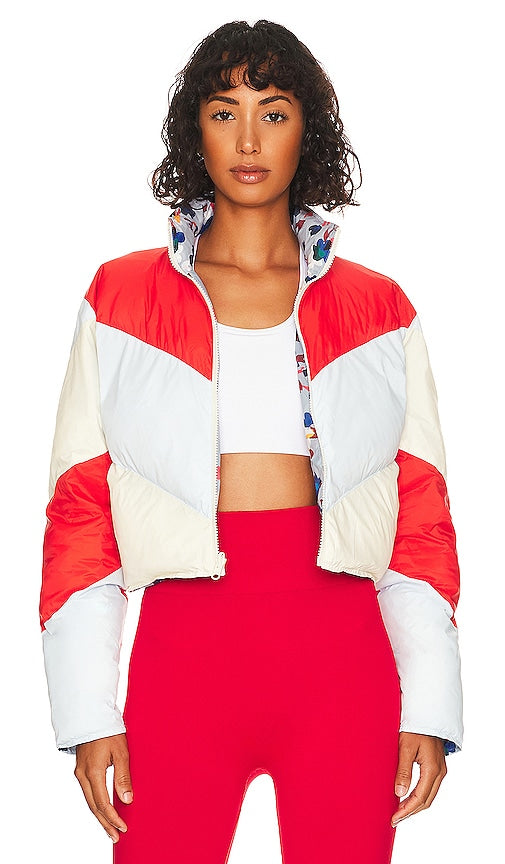 Solid & Striped The Karter Reversible Jacket in Red,White,Blue Solide et rayé la veste réversible karter en rouge, blanc, bleu 固体和条纹的喀特可逆夹克，红色，白色，蓝色