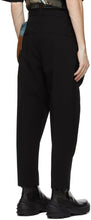 Song for the Mute Black Cotton Gabardine Trousers